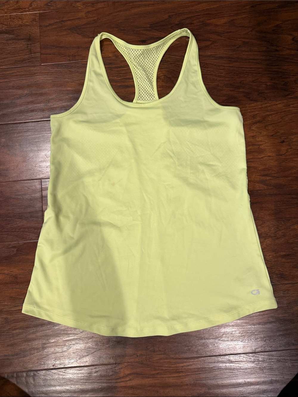 GAP Women’s Light Yellow Racerback Tank